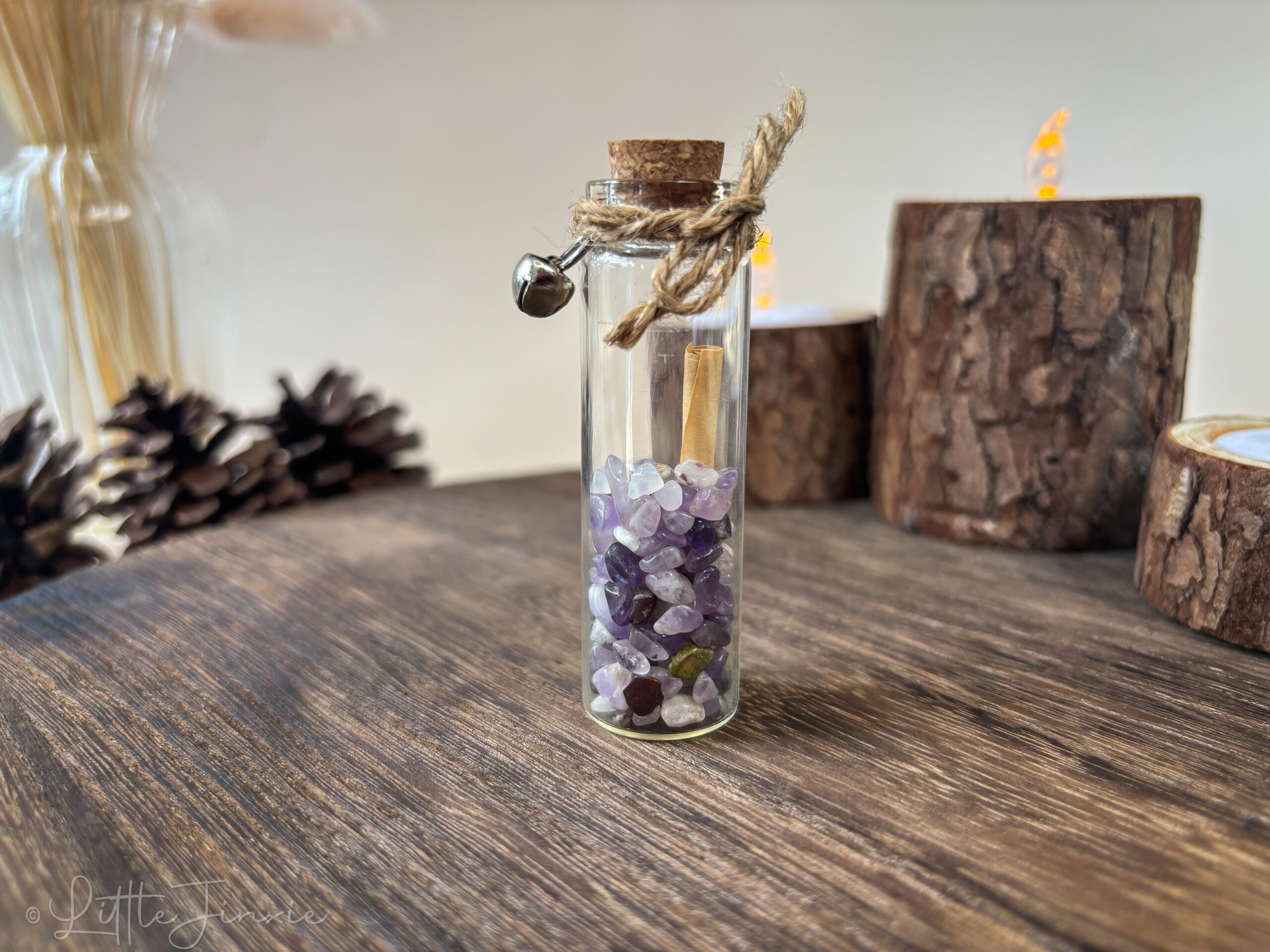 Crystal Wish Jar